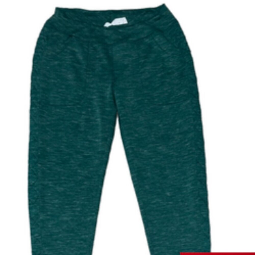 Oiselle Quilted Lauren Pant - Douglas Fir green